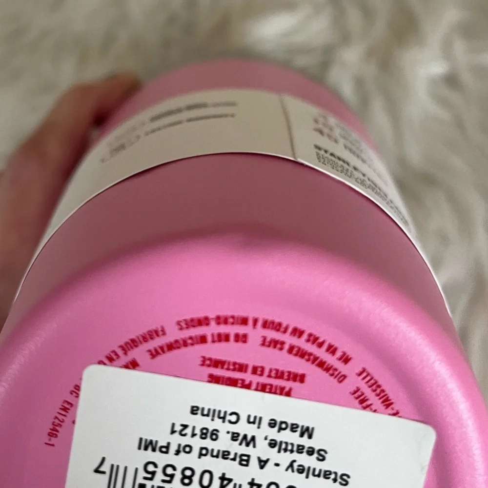 {Stanley} Adventure Stainless Steel Stacking Pint 16 oz in Cotton Candy - NWT